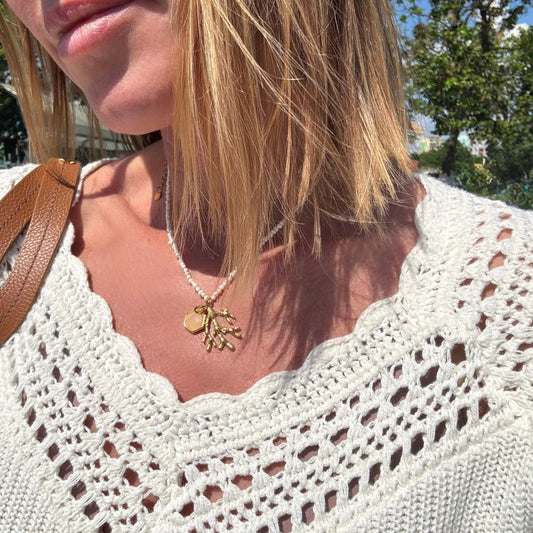 Náhrdelník Coral Boho