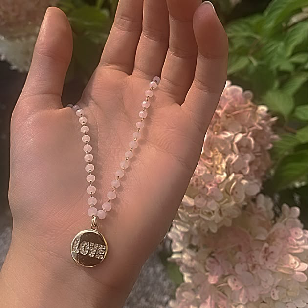 Náhrdelník Crystal Love (white)